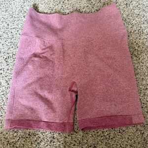 Women's Pink High-Waisted Shorts